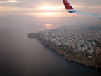 Landing in Antalya airport